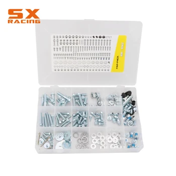Motorbike Dirt Bike Full Fastener Set Accessories Whole Box Screw Bolt 169 PCS For SUZUKI RM RMZ 125-450 2001-2008 Motorcycle
Motorbike Dirt Bike Full Fastener Set Accessories Whole Box Screw Bolt 169 PCS For SUZUKI RM RMZ 125-450 2001-2008 Motorcycle