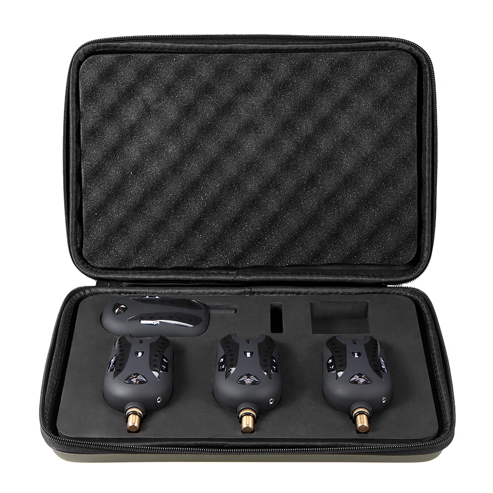 Lixada Wireless Fishing Alarm Fishing Bite Alarms Set Digital Fishing Receiver Sound Alert Kit Led Indicator with Case Pesca
Lixada Wireless Fishing Alarm Fishing Bite Alarms Set Digital Fishing Receiver Sound Alert Kit Led Indicator with Case Pesca