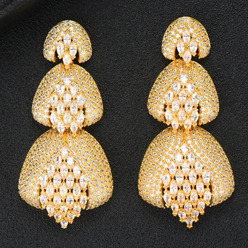GODKI Famous Brand 3 Tone Luxury Waterdrop Dangle Earrings Trendy Zircon Wedding Engagement Party Dubai Earrings for women 2019
GODKI Famous Brand 3 Tone Luxury Waterdrop Dangle Earrings Trendy Zircon Wedding Engagement Party Dubai Earrings for women 2019