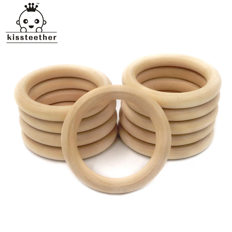 50mm(1.96'') Nature Wooden Ring Teether Montessori Baby Toy Organic Infant Teething Toy Accessories Necklace DIY Baby Teether
50mm(1.96'') Nature Wooden Ring Teether Montessori Baby Toy Organic Infant Teething Toy Accessories Necklace DIY Baby Teether