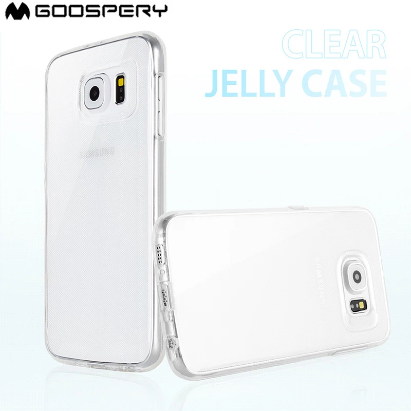 Mercury Goospery Transparent Clear Jelly TPU Soft Cover Case For Samsung Galaxy S5 S6 S7 Edge Note 4 5 8 S8 Plus A8 A9 C9 PRO C8
Mercury Goospery Transparent Clear Jelly TPU Soft Cover Case For Samsung Galaxy S5 S6 S7 Edge Note 4 5 8 S8 Plus A8 A9 C9 PRO C8