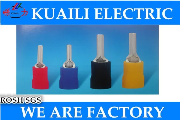 500pcs insulated pin terminals Connector blue PTV 2-18 AWG 16-14 
500pcs insulated pin terminals Connector blue PTV 2-18 AWG 16-14