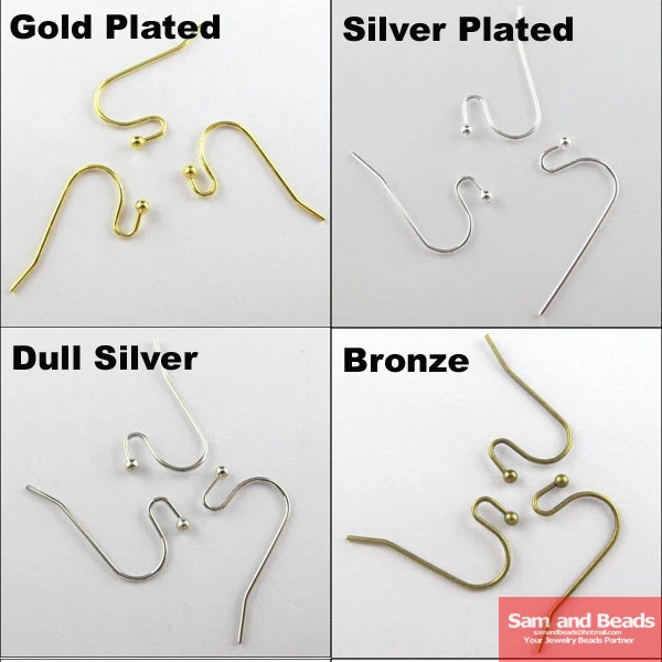 Free Shipping 500Pcs Copper Ear Wire Hook With End Ball Stopper 22mm Gold Silver Black Plated For Jewelry Making Craft DIY
Free Shipping 500Pcs Copper Ear Wire Hook With End Ball Stopper 22mm Gold Silver Black Plated For Jewelry Making Craft DIY