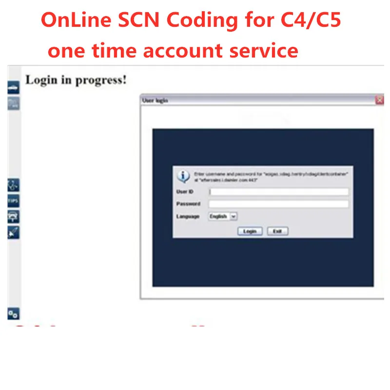 2019 best one time server log in Online SCN Coding for Diagnostic Tool MB Star C4 SD C5 SD Connect Compact C6 for MB Cars
2019 best one time server log in Online SCN Coding for Diagnostic Tool MB Star C4 SD C5 SD Connect Compact C6 for MB Cars