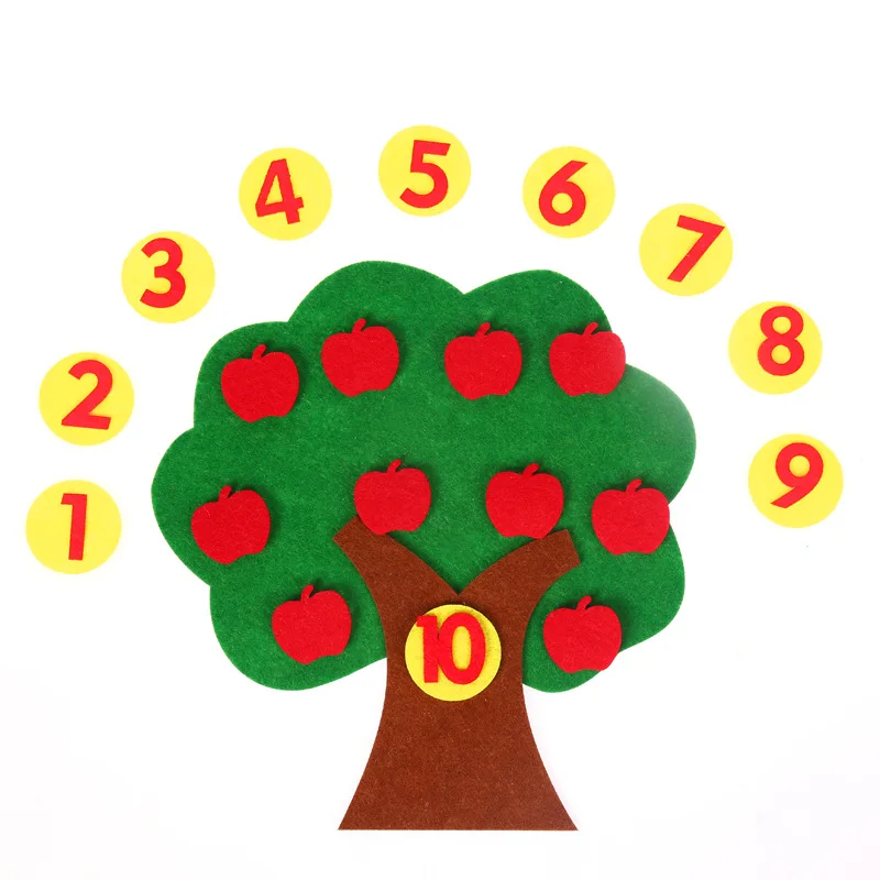 Montessori Apple Tree Digital Number 1-9 Manual Work Toys Preschool Educational Learning Toys For Children Juguetes Brinquedos
Montessori Apple Tree Digital Number 1-9 Manual Work Toys Preschool Educational Learning Toys For Children Juguetes Brinquedos