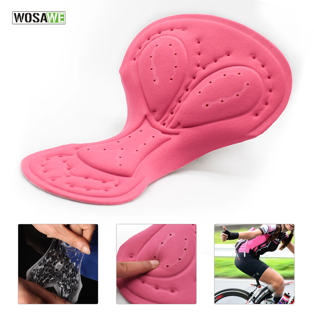 WOSAWE Women Cycling Gel Pads Shorts' Cushion Female Bike Riding Base Cushion Outdoor Racing Lady Biking Underwear Silica Pad
WOSAWE Women Cycling Gel Pads Shorts' Cushion Female Bike Riding Base Cushion Outdoor Racing Lady Biking Underwear Silica Pad