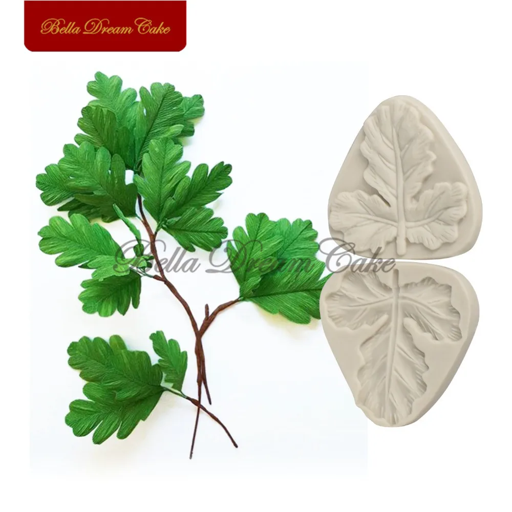 2pc/set Oak Leaves Veiner Silicone Mold Cake Mould Sugar Art Fondant Tool Sugarcraft Molds Cake Decorating Tools Bakeware
2pc/set Oak Leaves Veiner Silicone Mold Cake Mould Sugar Art Fondant Tool Sugarcraft Molds Cake Decorating Tools Bakeware