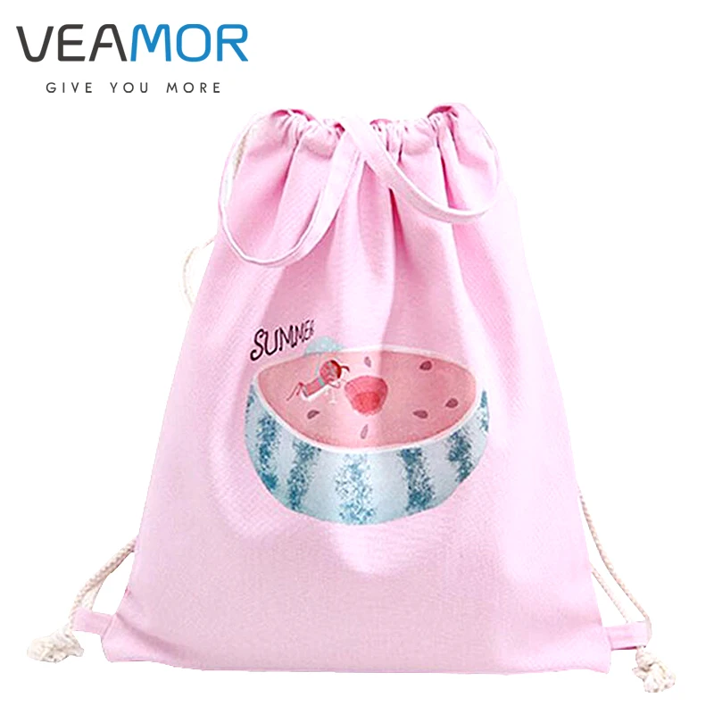 VEAMOR Girls Travel Shoulders Shoes Bags Watermelon Cat Dog Pengui Handbags Drawstring Backpack Schoolbags Storage Bags WB339
VEAMOR Girls Travel Shoulders Shoes Bags Watermelon Cat Dog Pengui Handbags Drawstring Backpack Schoolbags Storage Bags WB339