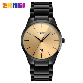 SKMEI New Simple Quartz Watches Men Business Alloy Steel Strap Mens Watches Top Brand Luxury Waterproof Date Quartz Wristwatches
SKMEI New Simple Quartz Watches Men Business Alloy Steel Strap Mens Watches Top Brand Luxury Waterproof Date Quartz Wristwatches