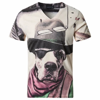 3d Mr. cute dog pattern print streetwear short sleeve funny t shirts Summer 2019 New top quality cotton modal luxury t shirt men
3d Mr. cute dog pattern print streetwear short sleeve funny t shirts Summer 2019 New top quality cotton modal luxury t shirt men