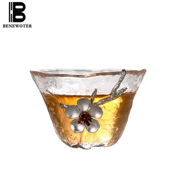 Creative Heat Resistant Transparent Tea Cup Tin Plum Flower Kung Fu Tea Set Japanese Style Small Teacup Master Cup Teaware Decor
Creative Heat Resistant Transparent Tea Cup Tin Plum Flower Kung Fu Tea Set Japanese Style Small Teacup Master Cup Teaware Decor