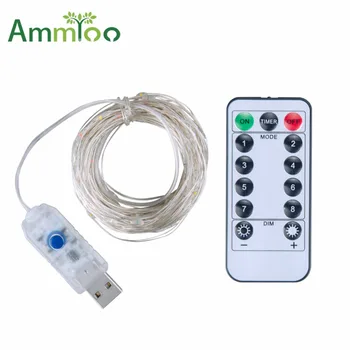 10M USB Led String Light 5V String Lamp lamparas LED 13Key Remote Controller Christmas Decoration For Home Curtain Party Wedding
10M USB Led String Light 5V String Lamp lamparas LED 13Key Remote Controller Christmas Decoration For Home Curtain Party Wedding