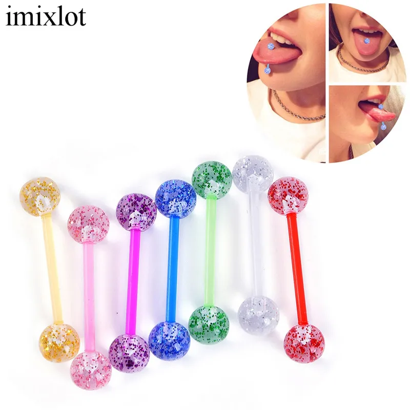 imixlot Soft Colorful Acrylic Tongue Piercing For Women Men Fake Single Nail Puncture Flesh Tunnels Body Jewelry
imixlot Soft Colorful Acrylic Tongue Piercing For Women Men Fake Single Nail Puncture Flesh Tunnels Body Jewelry
