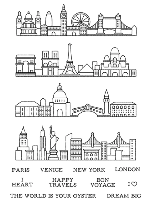 Building/Transparent Clear Stamp/Seal for DIY scrapbooking/photo album Decorative clear stamp A0307
Building/Transparent Clear Stamp/Seal for DIY scrapbooking/photo album Decorative clear stamp A0307