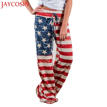 JAYCOSIN New Women American Flag Drawstring Wide Leg Pants Leggings Dropshipping L619 Free Shiping
JAYCOSIN New Women American Flag Drawstring Wide Leg Pants Leggings Dropshipping L619 Free Shiping