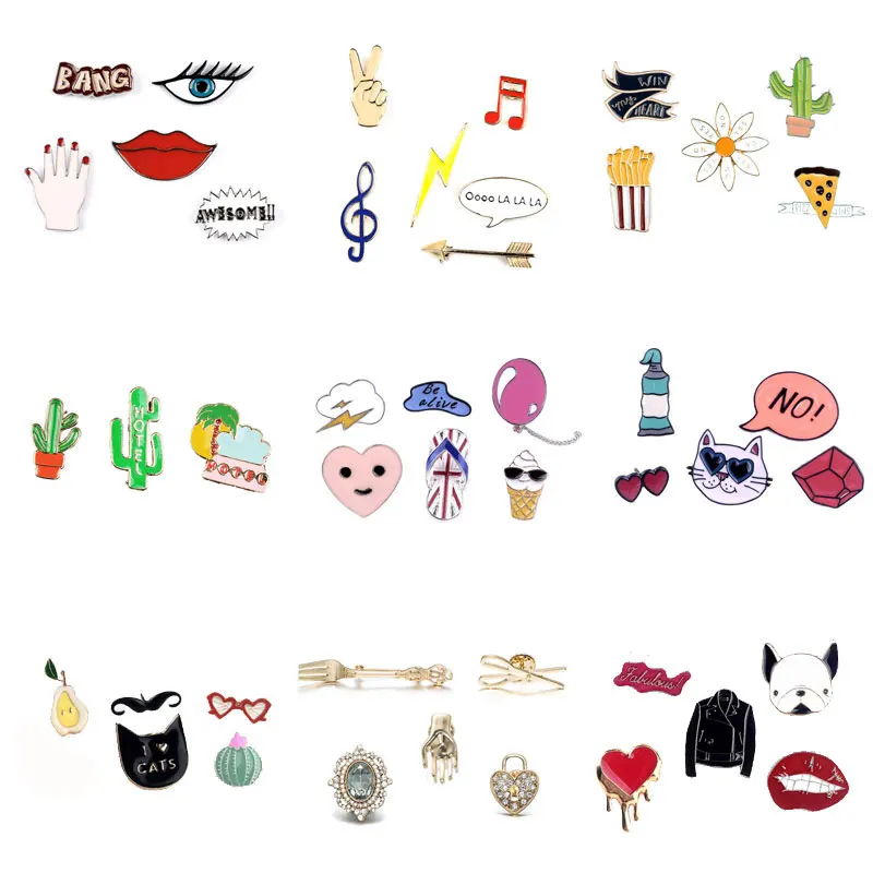 1 Set Metal Badge for Backpack Free Shipping Cartoon Pins for clothes Badges on a Pin Brooch Badge Icons On Backpack
1 Set Metal Badge for Backpack Free Shipping Cartoon Pins for clothes Badges on a Pin Brooch Badge Icons On Backpack