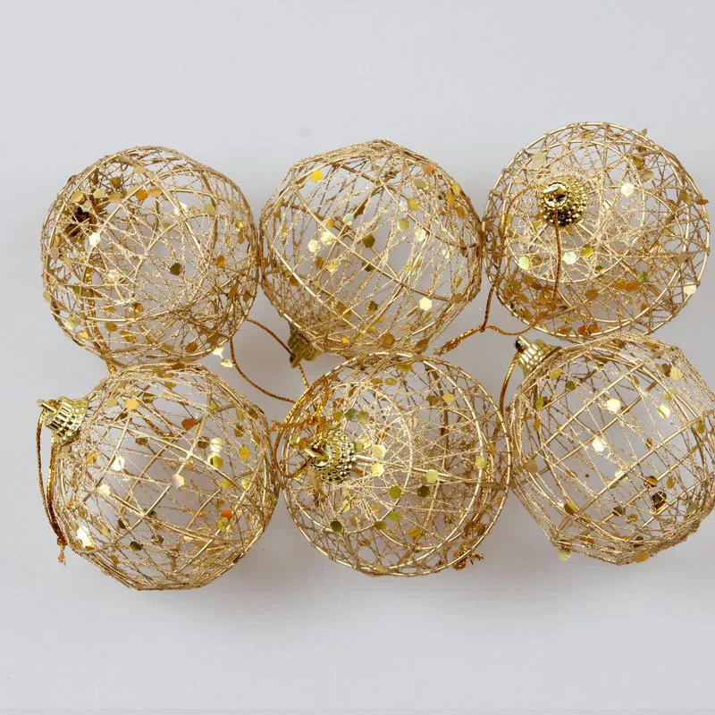 6pcs Golden Christmas Ball Pendant Christmas Tree Decorations for Home Christmas Tree Ornaments Xmas Gift for Kids PAF09
6pcs Golden Christmas Ball Pendant Christmas Tree Decorations for Home Christmas Tree Ornaments Xmas Gift for Kids PAF09