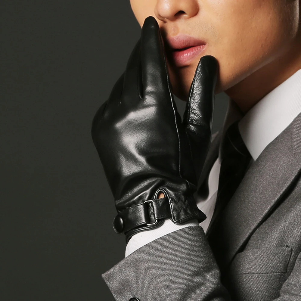 Business autumn and winter driving driving windproof thin section touch screen plus velvet warm leather gloves
Business autumn and winter driving driving windproof thin section touch screen plus velvet warm leather gloves