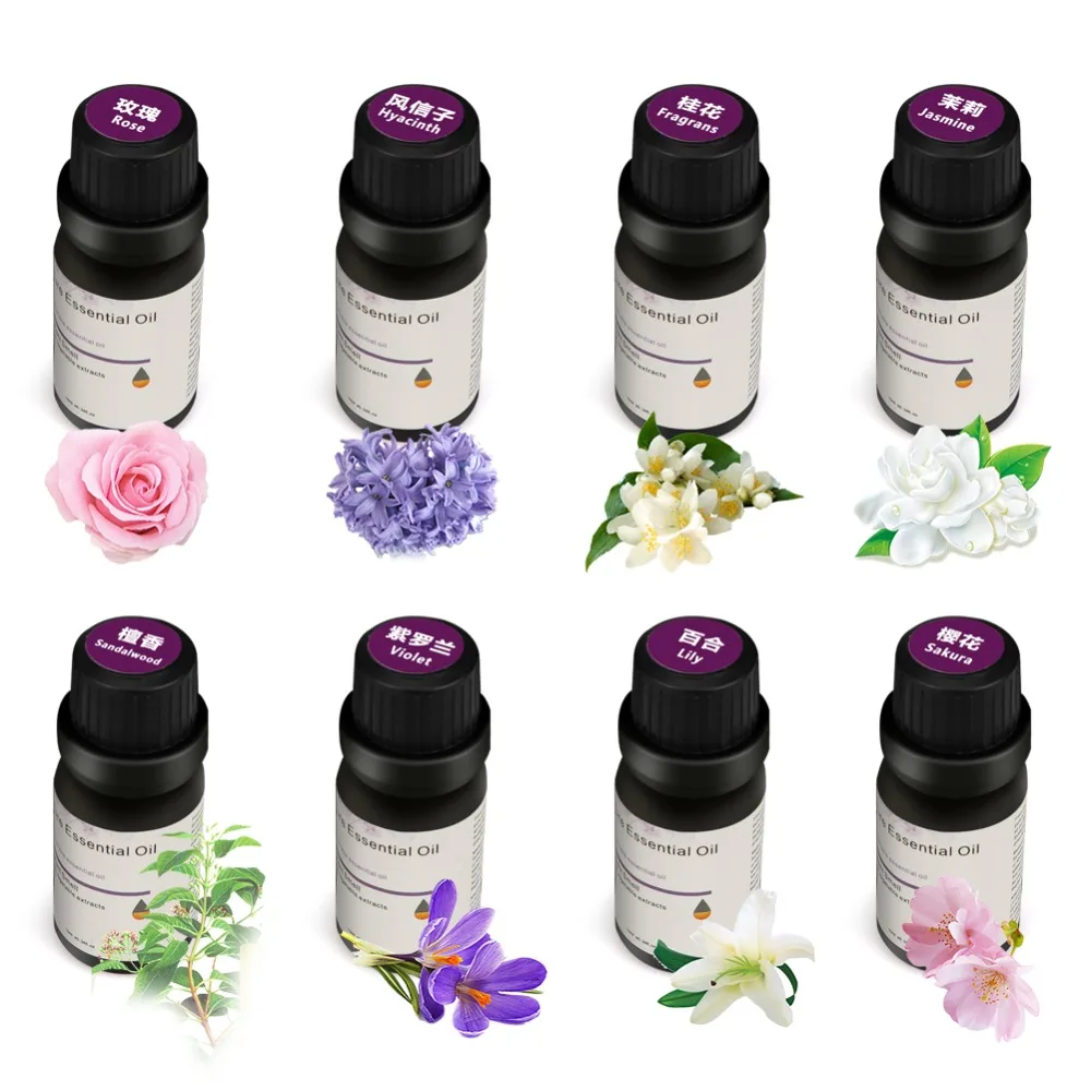 10ml Essential Oils for Humidifier Pure Essential Oils for Aroma Diffuser 13 kinds of Smell for used aromatherapy sauna footbath
10ml Essential Oils for Humidifier Pure Essential Oils for Aroma Diffuser 13 kinds of Smell for used aromatherapy sauna footbath