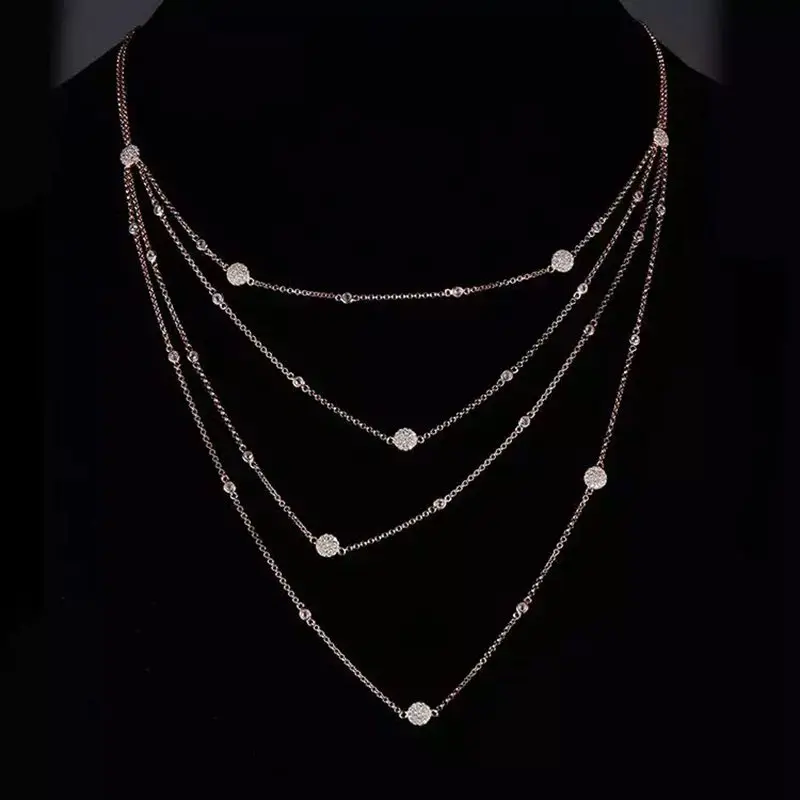 YP89 CZ Zircon Circle 925 Sterling Silver Beads Collar Necklace Rosantia AP* Women Wedding Bridal Created
YP89 CZ Zircon Circle 925 Sterling Silver Beads Collar Necklace Rosantia AP* Women Wedding Bridal Created