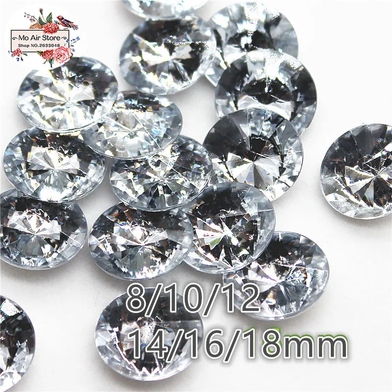 clear Acrylic rhinestones stone round Facets point rhinestones decoration DIY craft 8/10/12/14/16/18mm no hole
clear Acrylic rhinestones stone round Facets point rhinestones decoration DIY craft 8/10/12/14/16/18mm no hole