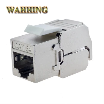 10GB Network CAT6A Class RJ45 Shielded Keystone Jack Zinc Alloy Ethernet Module Jack For Cat6A Cat7 Cable HY1571
10GB Network CAT6A Class RJ45 Shielded Keystone Jack Zinc Alloy Ethernet Module Jack For Cat6A Cat7 Cable HY1571
