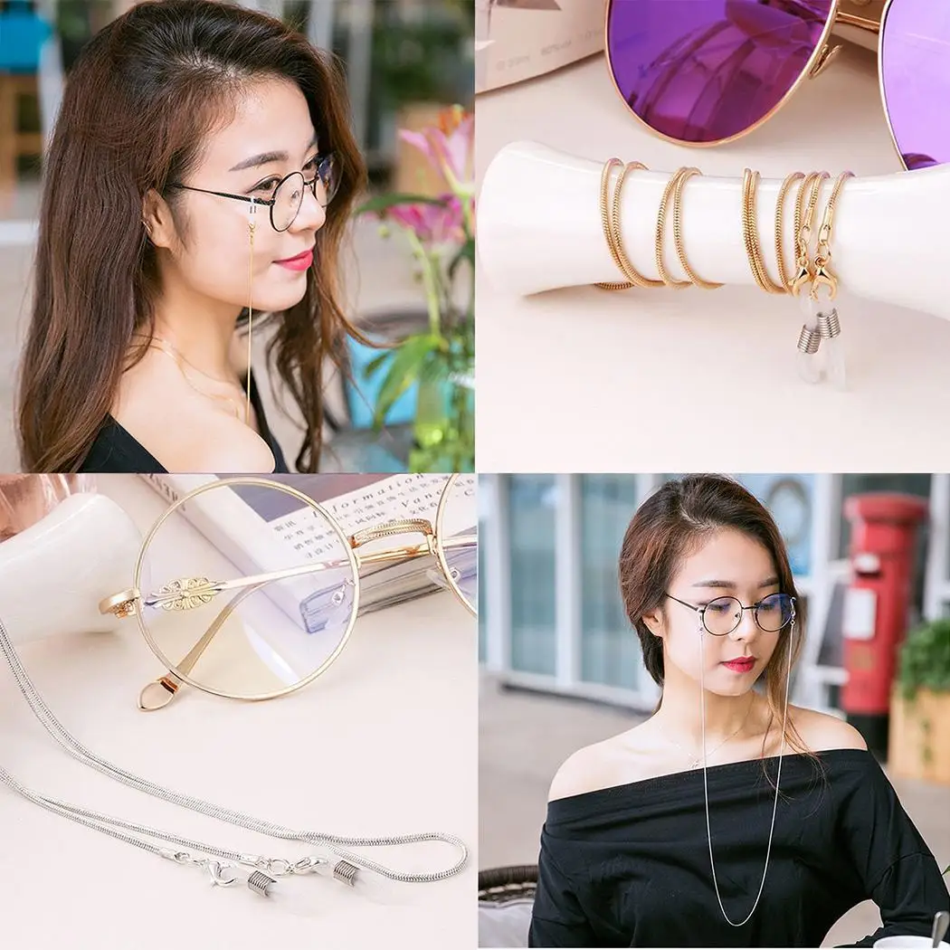 Steel 78M Sunglasses Spectacles Vintage Chain Holder Cord Lanyard Necklace Eyeglass Chain Cord For Reading Fashion Accessories
Steel 78M Sunglasses Spectacles Vintage Chain Holder Cord Lanyard Necklace Eyeglass Chain Cord For Reading Fashion Accessories
