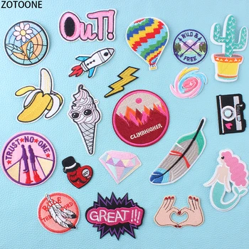 ZOTOONE Colorful Letters Circle Patch for Clothing Embroidered Clothes Patches Applications Badges Stickers Applique for Garment
ZOTOONE Colorful Letters Circle Patch for Clothing Embroidered Clothes Patches Applications Badges Stickers Applique for Garment