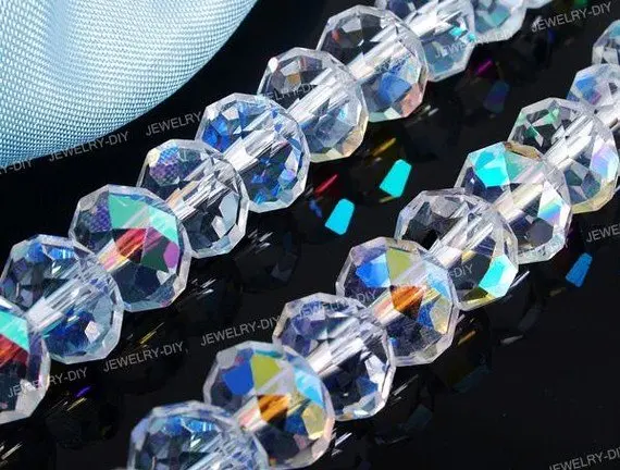 Free Shipping! Wholesale AAA Top Quality 6mm Crystal 5040 Rondelle Multi Faceted Rondelle Glass Abacus Bead Half Clear AB 600pcs
Free Shipping! Wholesale AAA Top Quality 6mm Crystal 5040 Rondelle Multi Faceted Rondelle Glass Abacus Bead Half Clear AB 600pcs