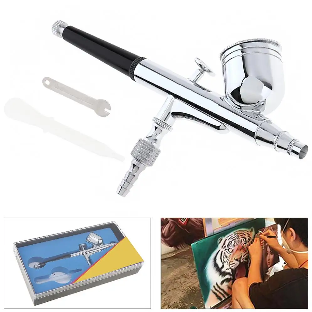 0.3mm Dual Action Dual Action Airbrush Pen Air Brush Spray Gun Sprayer Pen for Nail Art / body Tattoos Spray / Cake / Toy Models
0.3mm Dual Action Dual Action Airbrush Pen Air Brush Spray Gun Sprayer Pen for Nail Art / body Tattoos Spray / Cake / Toy Models
