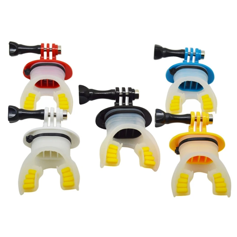 OOTDTY 1 Set Nylon Teeth Braces Holder Surfing Underwater Silicone Camera Mouth Mount For GoPro Hero 6/5/4/3
OOTDTY 1 Set Nylon Teeth Braces Holder Surfing Underwater Silicone Camera Mouth Mount For GoPro Hero 6/5/4/3