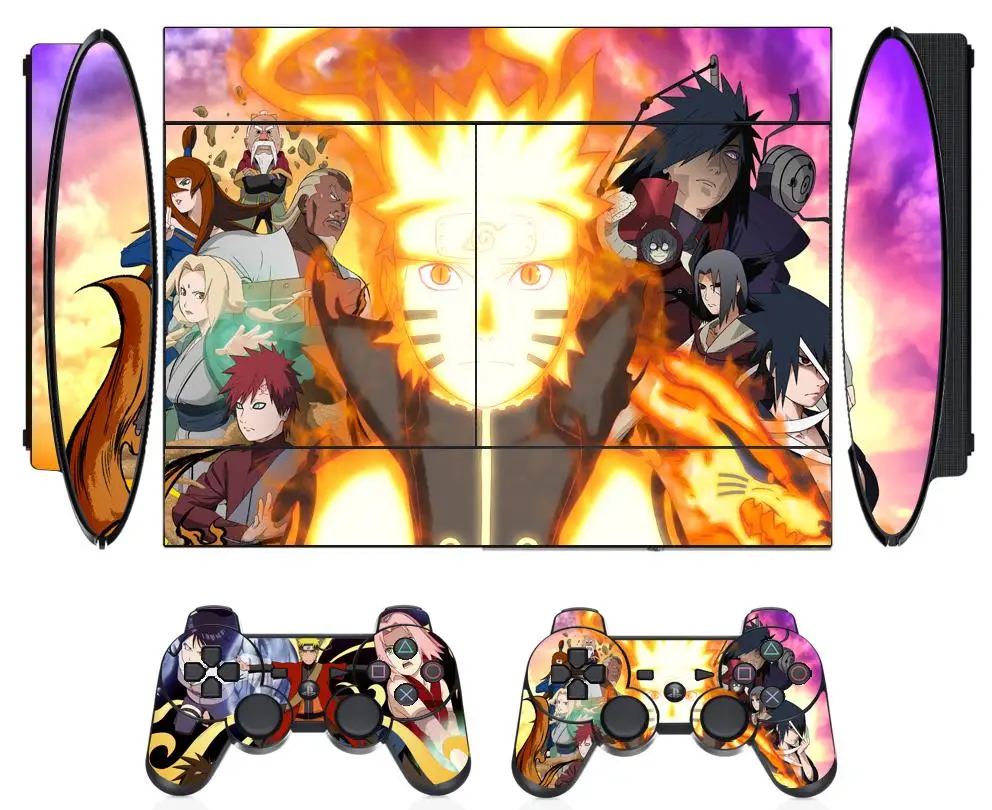 Naruto 274 Vinyl Skin Sticker Protector for Sony PS3 Super Slim 4000 and 2 controller skins Stickers 
Naruto 274 Vinyl Skin Sticker Protector for Sony PS3 Super Slim 4000 and 2 controller skins Stickers