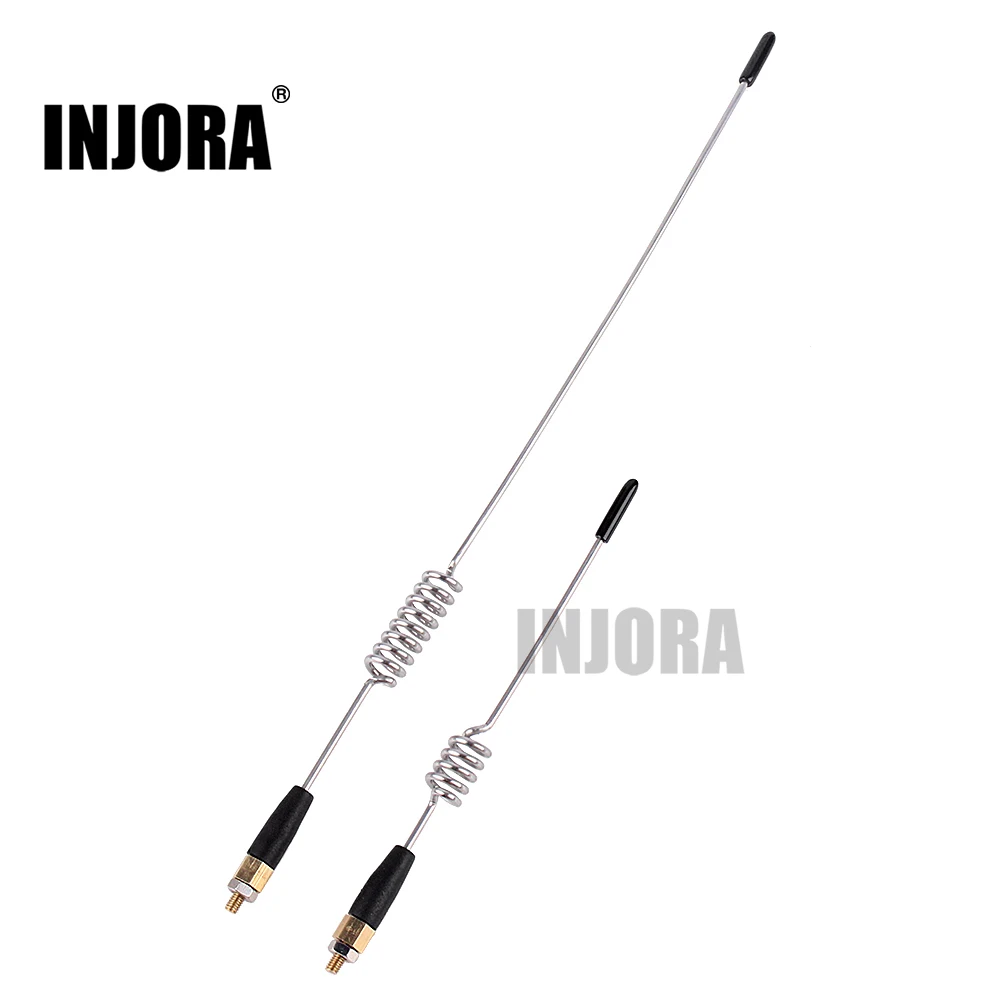 INJORA Metal 1pcs RC Car Metal Antenna 12cm/23cm for 1:10 RC Crawler Axial SCX10 90046 Traxxas TRX4 Tamiya CC01
INJORA Metal 1pcs RC Car Metal Antenna 12cm/23cm for 1:10 RC Crawler Axial SCX10 90046 Traxxas TRX4 Tamiya CC01