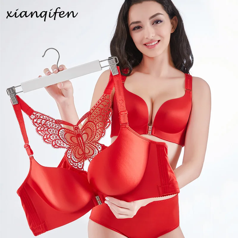 Xianqifen Bras for Women Sexy Lingerie Front Closure Beauty Back Leopard Bra Brassiere Intimates Plus Size Push up Bralette ABCD
Xianqifen Bras for Women Sexy Lingerie Front Closure Beauty Back Leopard Bra Brassiere Intimates Plus Size Push up Bralette ABCD