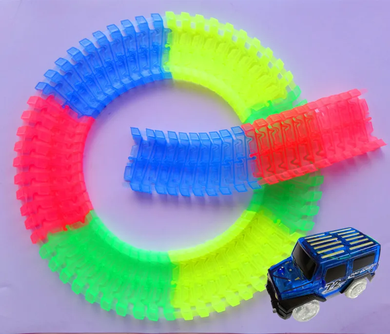 New Glow Track Electric LED Light Up Race Car Roller Luminous Track Glowing Funny Bricks Educational Toys Kids
New Glow Track Electric LED Light Up Race Car Roller Luminous Track Glowing Funny Bricks Educational Toys Kids