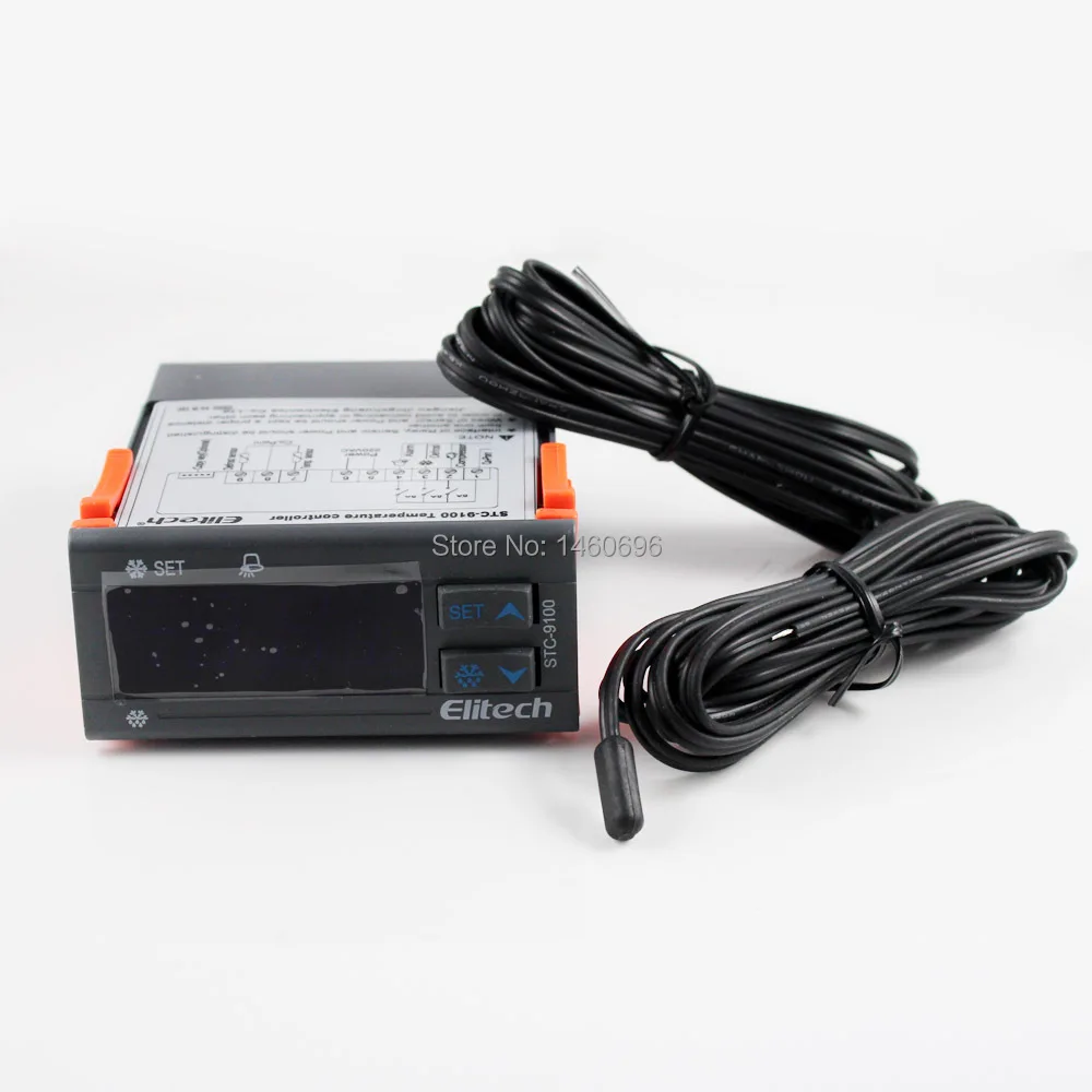 100% Original Elitech 3 Relay Digital Temperature Controller with 2 sensor refrigeration defrost 9100
100% Original Elitech 3 Relay Digital Temperature Controller with 2 sensor refrigeration defrost 9100