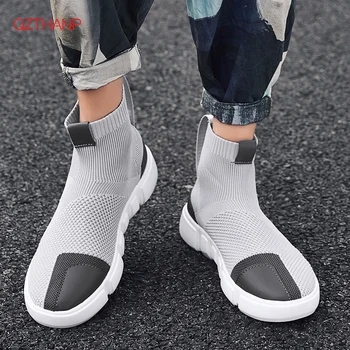 2018 Men Sneakers Casual Shoes Slip On Tenis Masculino Adulto Socks Footwear Weave Mesh Breathable Style Male Adult Lightweight
2018 Men Sneakers Casual Shoes Slip On Tenis Masculino Adulto Socks Footwear Weave Mesh Breathable Style Male Adult Lightweight