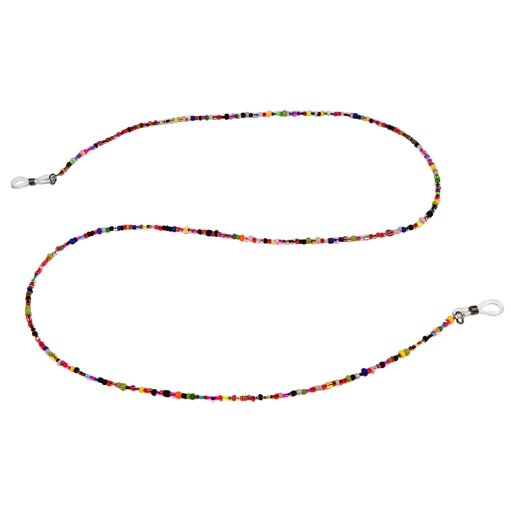 Multi Color Anti-Slip Eyeglasses Chains Rope Eyewear Neck Cord Lanyard Retainer Prevent the Glasses Dropping With Beads Multi Color Anti-Slip Eyeglasses Chains Rope Eyewear Neck Cord Lanyard Retainer Prevent the Glasses Dropping With Beads