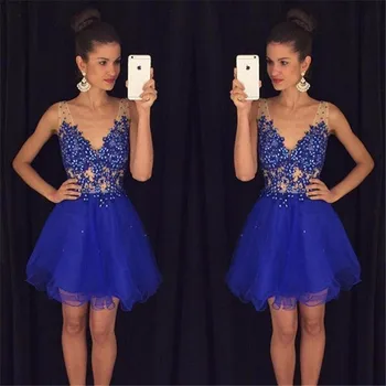 Vinca Sunny Evening dress Sexy V Neck A Line Lace Beaded royal Blue Short Prom Dresses 2019 party dress vestido de festa
Vinca Sunny Evening dress Sexy V Neck A Line Lace Beaded royal Blue Short Prom Dresses 2019 party dress vestido de festa