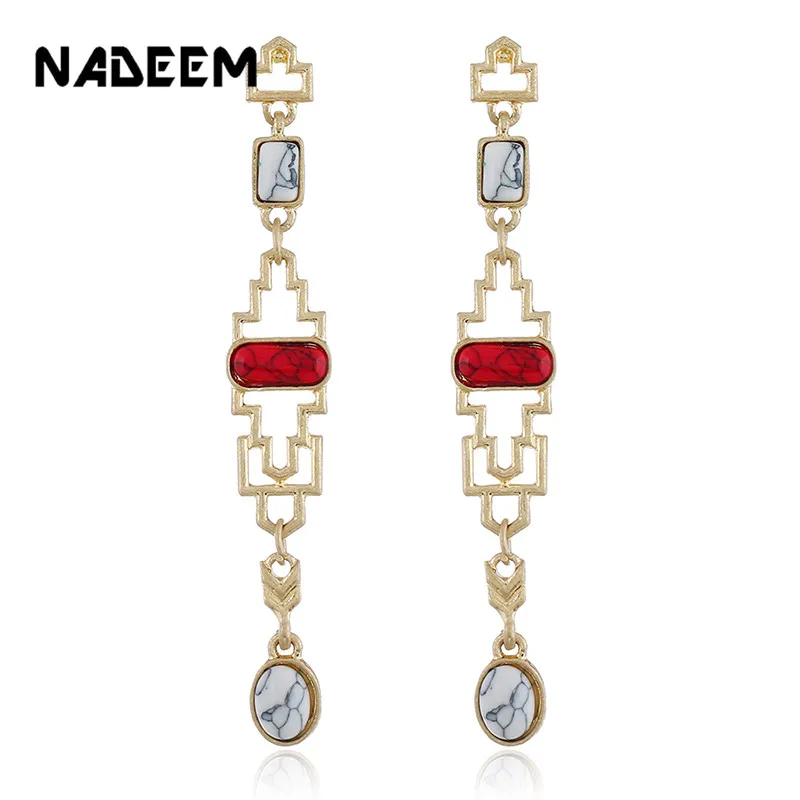 Gold Statement Howlite Stone Charm Bohemian Classical Fringed Long Big Pendant Drop Earrings Dangle Tassels Earrings for Women
Gold Statement Howlite Stone Charm Bohemian Classical Fringed Long Big Pendant Drop Earrings Dangle Tassels Earrings for Women