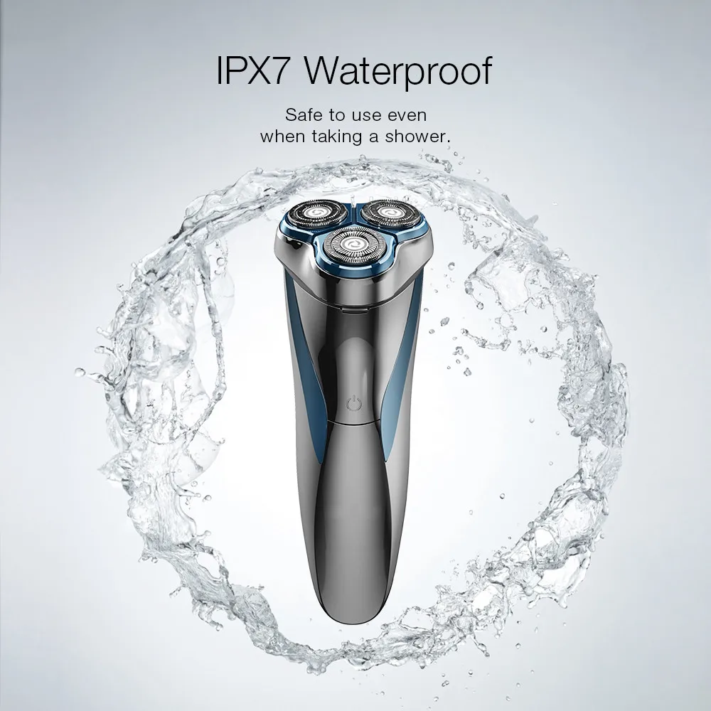 NEW Electric Shaver Men Washable IPX7 Waterproof Type-C Charging Wireless 3D Smart Control Shaving Beard Machine
NEW Electric Shaver Men Washable IPX7 Waterproof Type-C Charging Wireless 3D Smart Control Shaving Beard Machine