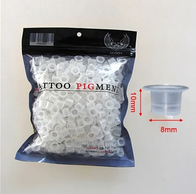 YILONG 500pcs Plastic Disposable Tattoo Ink 8mm Medium Size Holder Cups Pigment Supplies Permanent Makeup
YILONG 500pcs Plastic Disposable Tattoo Ink 8mm Medium Size Holder Cups Pigment Supplies Permanent Makeup