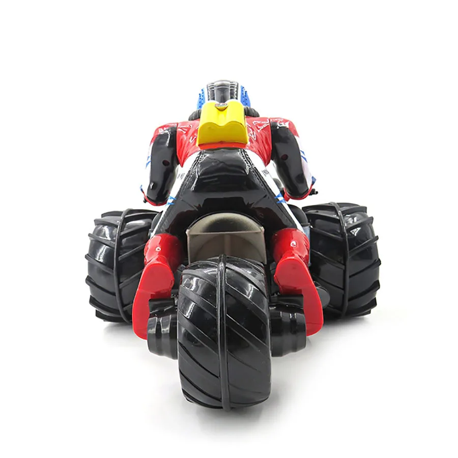 Flytec Amphibious Stunt Boat RC Car Moto 4WD 15kmH Wireless 360 Degrees Rotate Motorfiets Remote Control Cars Children Toys (6)