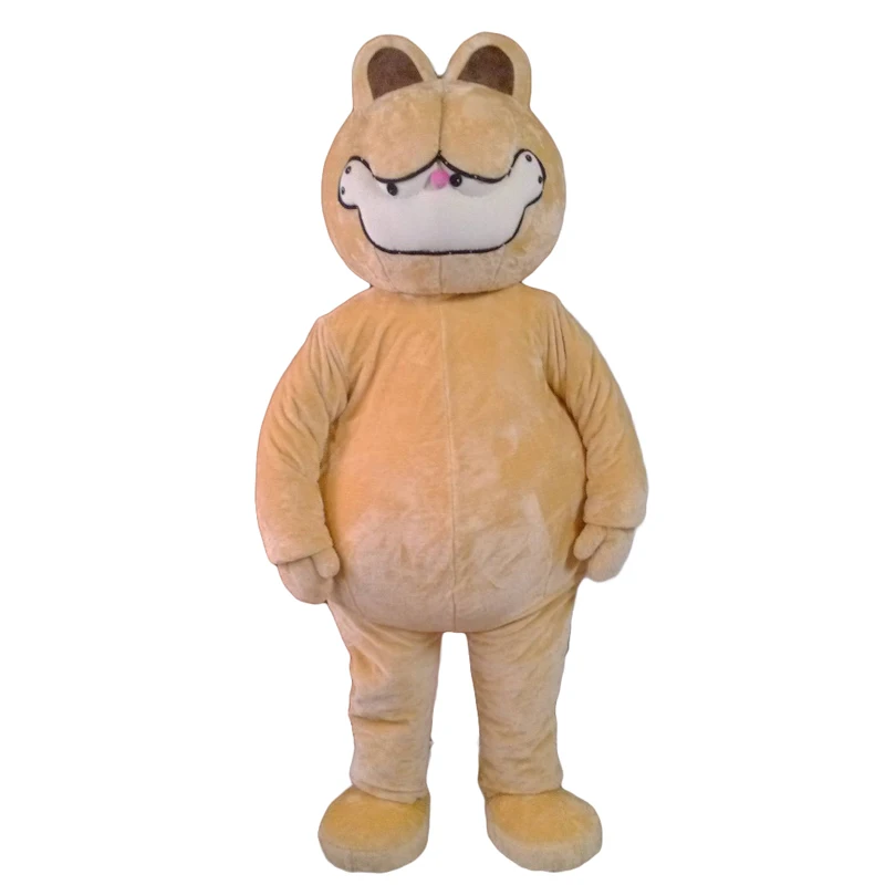Yellow Garfield Kitten Moggie Cat Mascot Costume With Big Fat Belly Happy Smiling Face Adult Fancy Dress Free Shipping
Yellow Garfield Kitten Moggie Cat Mascot Costume With Big Fat Belly Happy Smiling Face Adult Fancy Dress Free Shipping