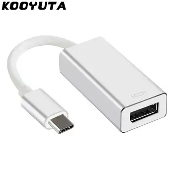 Type-C To DisplayPort Cable Adapter 4K HD Thunderbolt Connector USB 3.1 Type-C to Mini DP Converter Adapter for Macbook Tablet
Type-C To DisplayPort Cable Adapter 4K HD Thunderbolt Connector USB 3.1 Type-C to Mini DP Converter Adapter for Macbook Tablet