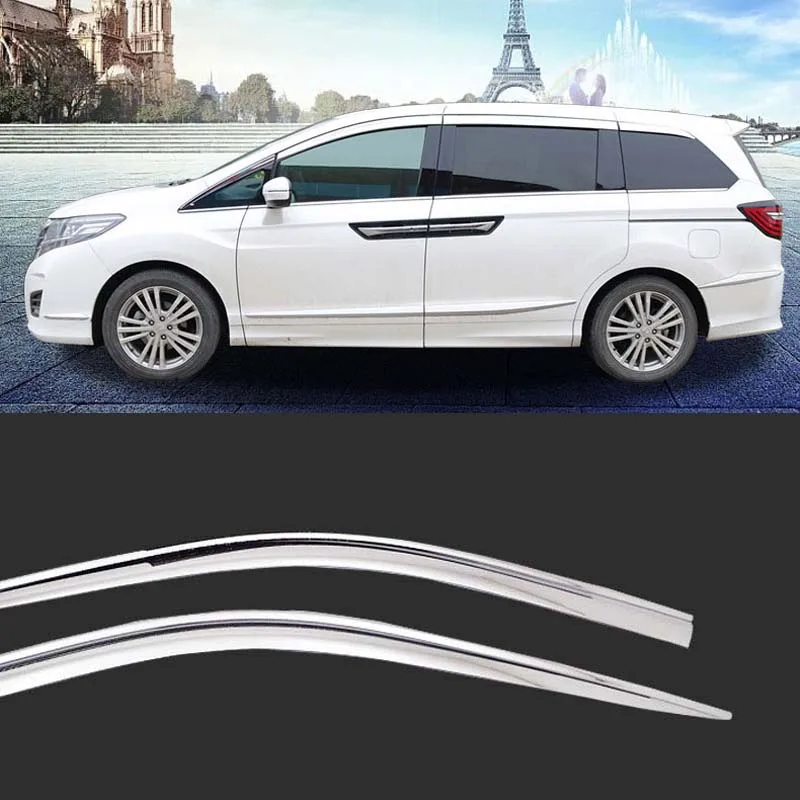 1 Set Brand New Chrome Side Vent Sun Shade Window Visors Rain Guard Deflectors For Honda Elysion 2016-2018
1 Set Brand New Chrome Side Vent Sun Shade Window Visors Rain Guard Deflectors For Honda Elysion 2016-2018