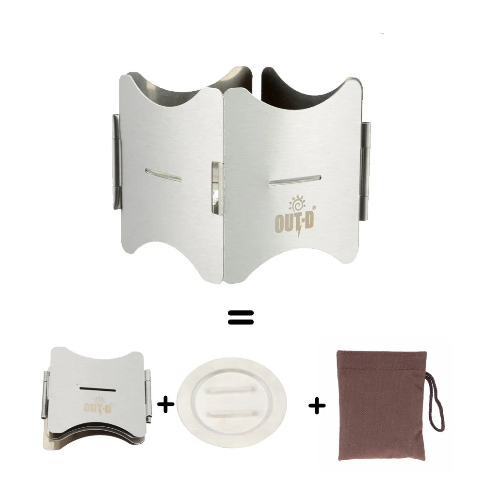 Camping Stove Portable Solid Fuel Camping Stove Statinless Steel Folding Outdoor Stove Furnace Pot Stand Alcohol Stoves
Camping Stove Portable Solid Fuel Camping Stove Statinless Steel Folding Outdoor Stove Furnace Pot Stand Alcohol Stoves