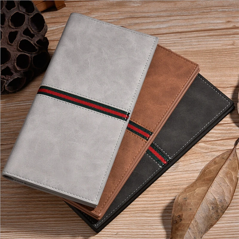 Multi-card wallet standard wallet PU material simple Leather style soft long purses for mens
Multi-card wallet standard wallet PU material simple Leather style soft long purses for mens
