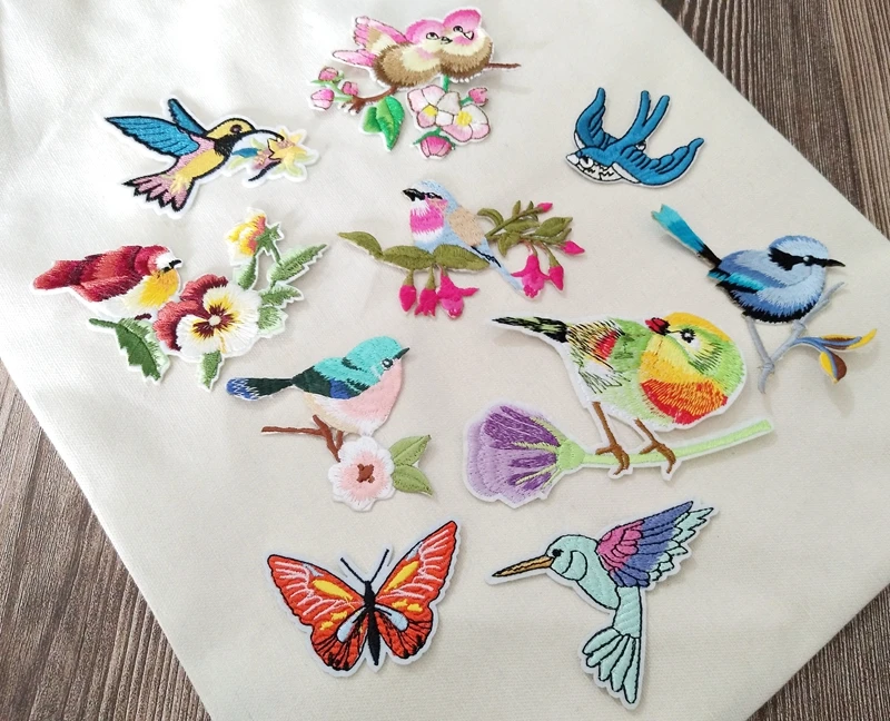 Birds Patch Iron On Patches For Clothing 3D Craft Sewing Embroidery Applique DIY Hat Coat Dress Pants Accessories Cloth Sticker
Birds Patch Iron On Patches For Clothing 3D Craft Sewing Embroidery Applique DIY Hat Coat Dress Pants Accessories Cloth Sticker
