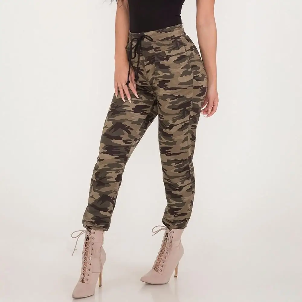 Women Streetwear summer pants Casual Camo Trousers Pant Lace-Up Slim Tight-Fitting Stretch Pencil Female Ladies Pants ED
Women Streetwear summer pants Casual Camo Trousers Pant Lace-Up Slim Tight-Fitting Stretch Pencil Female Ladies Pants ED